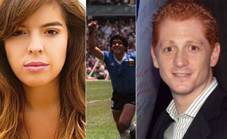 Fuerte cruce entre Dalma Maradona y Martín Liberman por Diego. (Fotos: Web)