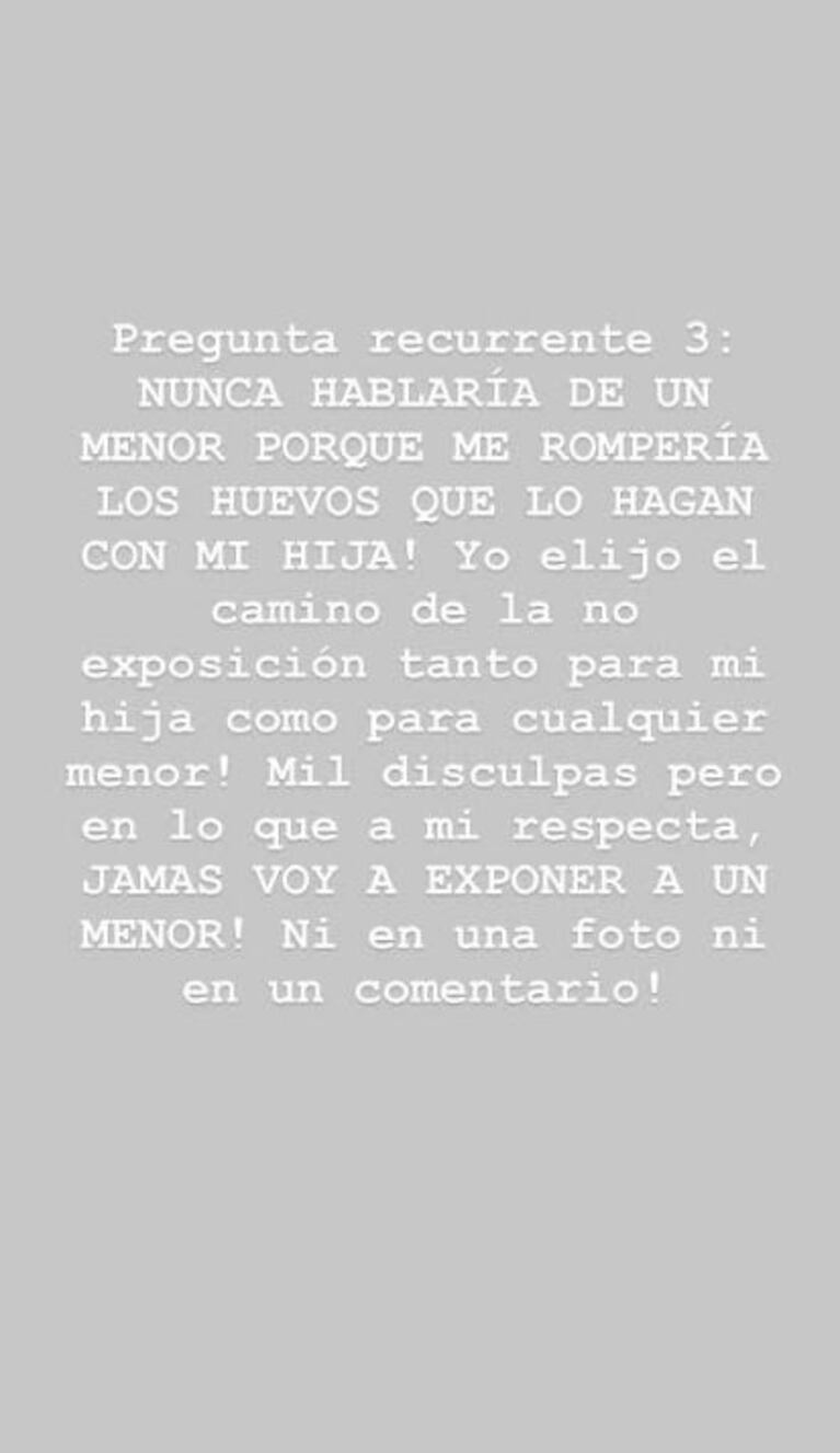 Fuerte decisión de Dalma Maradona sobre su vínculo con Dieguito Fernando: "Jamás voy a exponer a un menor, ni en una foto, ni en un comentario"