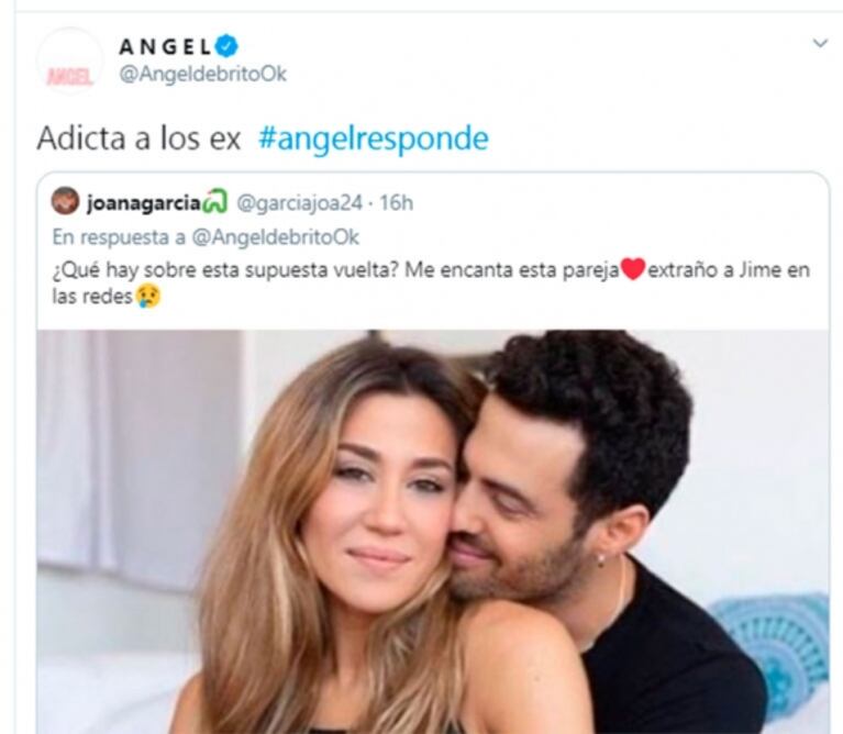 Fuerte definición de Ángel de Brito sobre la versión de reencuentro de Jimena Barón y Mauro Caiazza: "Adicta a los ex"