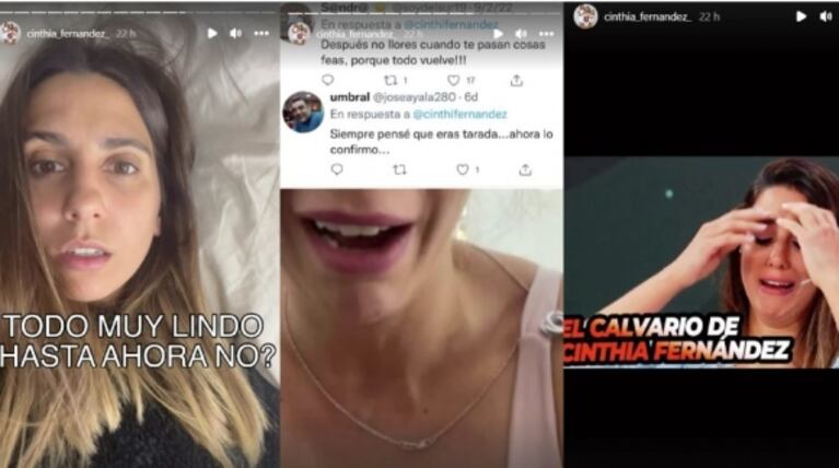 Fuerte descargo de Cinthia Fernández sobre sus ingresos y la fama: "Ganamos menos de lo que ustedes imaginan"