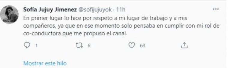 Fuerte descargo de Jujuy Jiménez contra Horacio Cabak: "Es horroroso escuchar a un compañero hablar así"