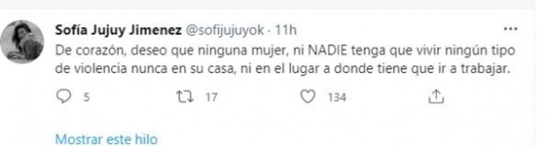 Fuerte descargo de Jujuy Jiménez contra Horacio Cabak: "Es horroroso escuchar a un compañero hablar así"