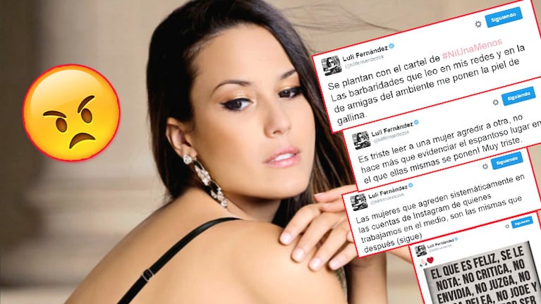 Fuerte descargo de Luli Fernández por los comentarios agresivos en las redes (Foto: Web)