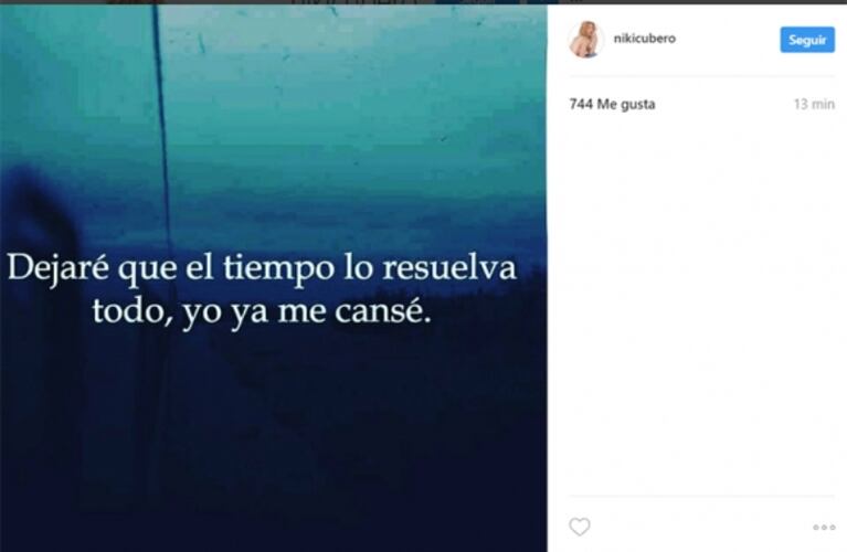 Fuerte descargo de Nicole Neumann tras adelantar su regreso a Argentina por la separación de Fabián Cubero: "¡A la gente le encanta hablar y difamar la vida ajena!"