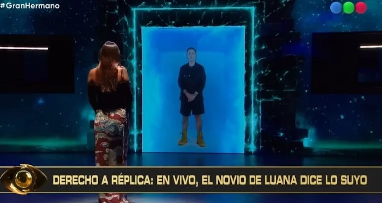 Fuerte descargo del novio de Luana Fernández, de Gran Hermano: “La gente no sabe toda la verdad” | Créditos: Captura Telefe