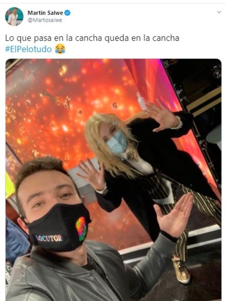 Fuerte exabrupto en vivo de Nacha Guevara al locutor de Cantando 2020: "Estás hecho un pelotud..."