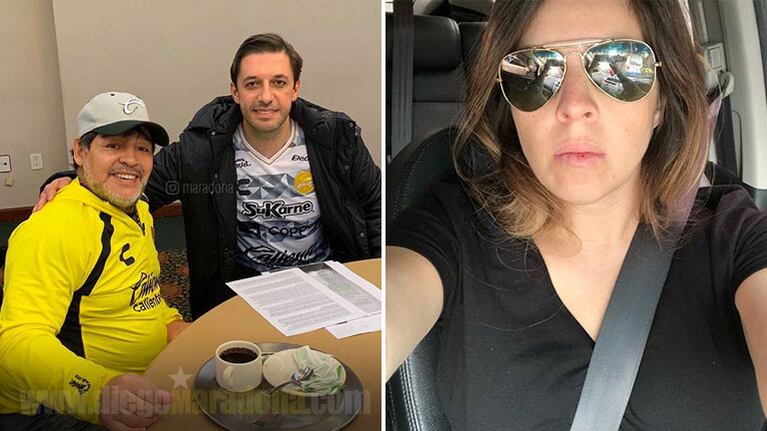 Fuerte gesto de apoyo de Diego a Matías Morla, en medio de las polémicas bromas de Dalma Maradona al abogado