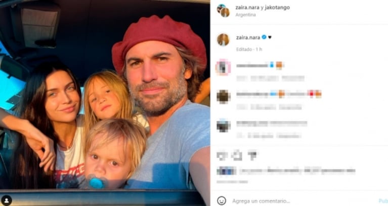 Fuerte gesto de Zaira Nara tras la versión de separación de Jakob Von Plessen y los rumores de romance con Facundo Pieres