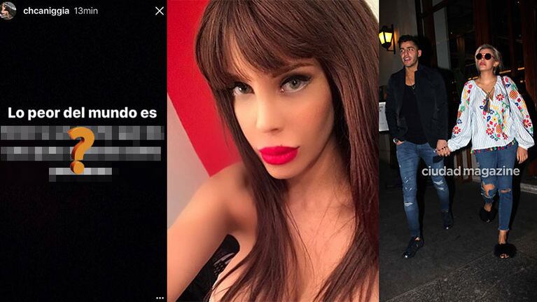 Fuerte insulto de Charlotte Caniggia a Lhoan, en medio de las graves acusaciones de violencia