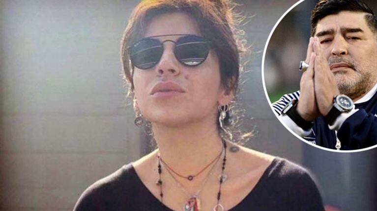 Fuerte mensaje de Gianinna Maradona en pleno conflicto con Diego: No te culpo, pero yo no te haría lo mismo