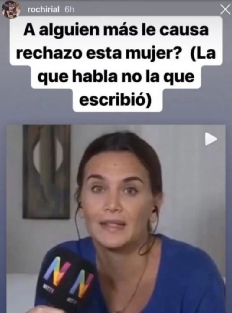 Fuerte mensaje de Rocío Rial contra Amalia Granata por la legalización del aborto