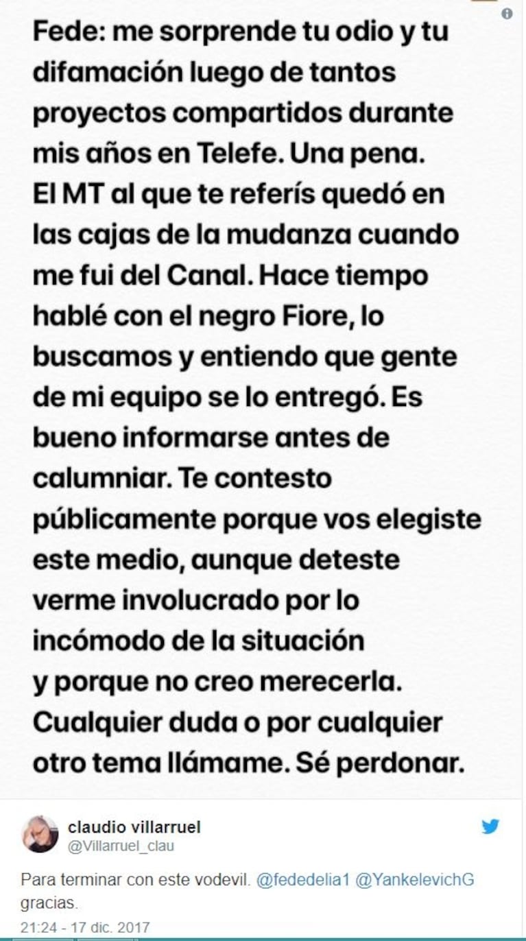 Fuerte pelea de María Julia Oliván con Claudio Villarruel… ¡y picantísima intervención de Federico D’Elía!