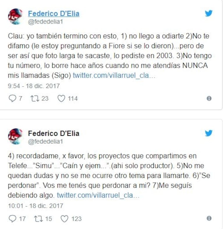 Fuerte pelea de María Julia Oliván con Claudio Villarruel… ¡y picantísima intervención de Federico D’Elía!