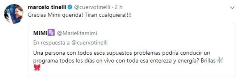 Fuerte reacción de Tinelli, tras una polémica tapa de Paparazzi y un tweet de Rial sobre su salud: "Dicen un montón de mentiras, no se entiende de dónde las inventaron"