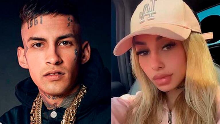 Fuerte reacción del tatuador de Tamara Báez y L-Gante tras la versión de que los tatuó a los dos juntos.