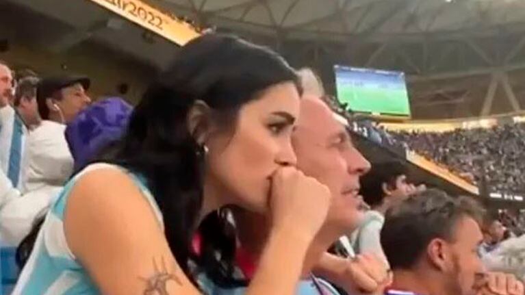 Fuerte repudio a un hincha que acosó a Lali Espósito en la final del Mundial Qatar 2022 