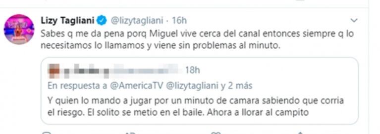 Fuerte respuesta de Lizy Tagliani ante las críticas por llevar famosos a su programa en la pandemia: "Hay gente ignorante"