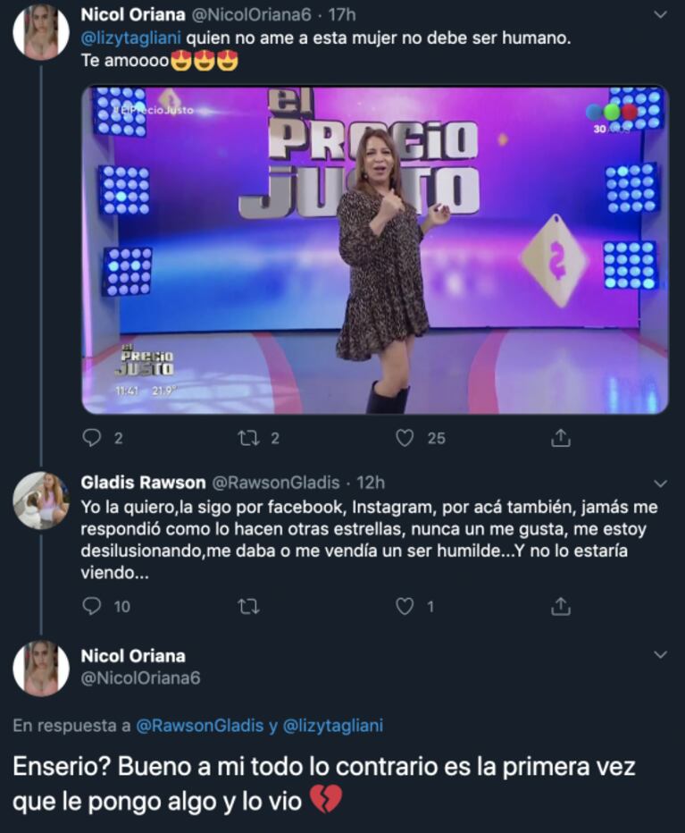 Fuerte respuesta de Lizy Tagliani, luego de que acusaran que ella 'vende ser humilde': “Es una colifa"