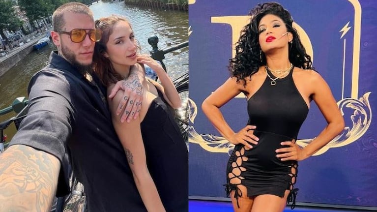 Fuerte vaticinio de Kate Rodríguez sobre el noviazgo de Alex Caniggia y Melody Luz (Fotos: Instagram)