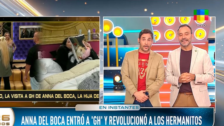 Fuertes críticas a Anna del Boca por su polémico Congelados en Gran Hermano: “Entró pasada de rosca” (captura de América TV)