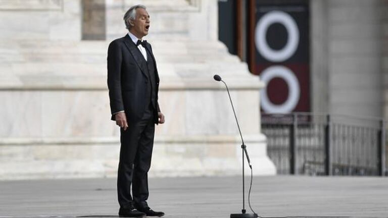 Fuertes declaraciones de Andrea Bocelli tras dar positivo de Covid-19 (Foto: Web)