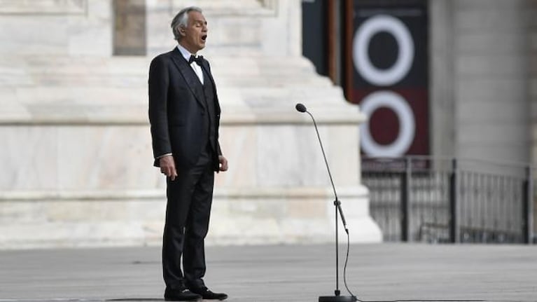 Fuertes declaraciones de Andrea Bocelli tras dar positivo de Covid-19 (Foto: Web)