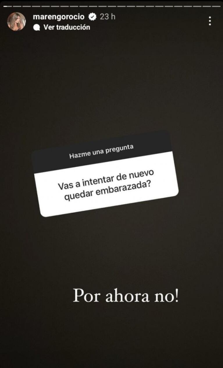 Fuertes mensajes de Rocío Marengo sobre sus deseos de ser madre luego de que fallara su último intento: "No se si podré"