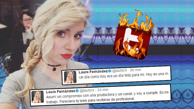 Fuertes tweets de Laurita, en medio de su escandalosa separación de Fede Bal.