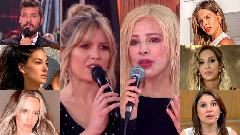 Fuertes tweets de los famosos por el polémico cruce de Laurita Fernández y Nacha Guevara 