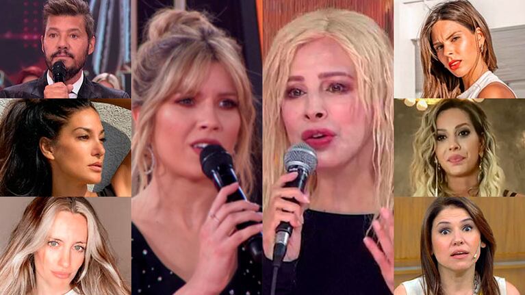 Fuertes tweets de los famosos por el polémico cruce de Laurita Fernández y Nacha Guevara 