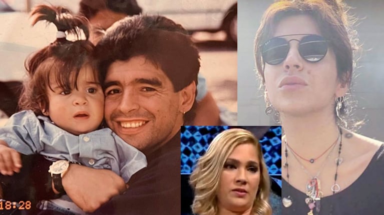 Fuertísima carta de Gianinna Maradona a Diego tras la llegada de Mavys Álvarez a Argentina.