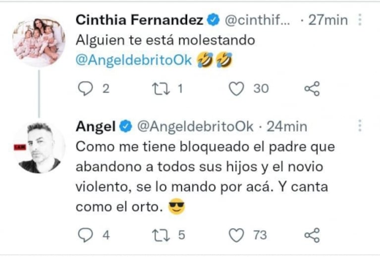 Fuertísimo cruce de Ángel de Brito con Daniel Osvaldo: "Violento y padre abandónico"