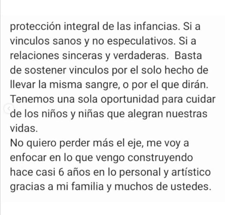 Fuertísimo descargo de la hija de Piñón Fijo contra su padre: "Está desaparecido desde el último maltrato"