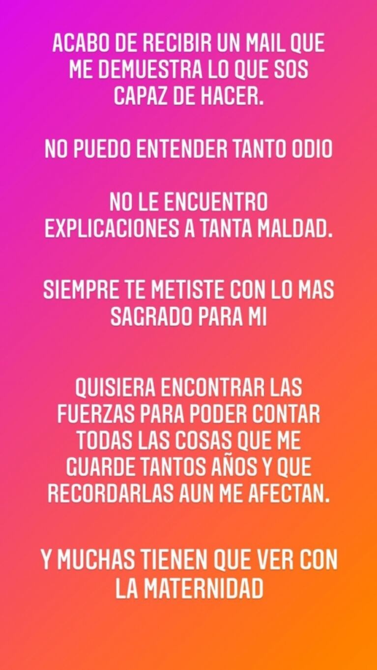 Fuertísimos posteos de Luciana Salazar tras su fallida mediación con Martín Redrado: "Quisiera contar las cosas que me guardé tantos años"