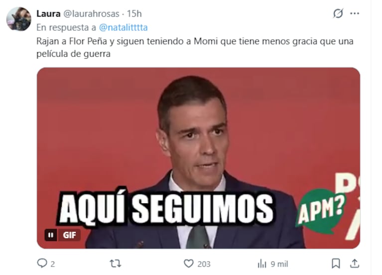 Funaron a Momi Giardina por burlarse de Erling Haaland.
