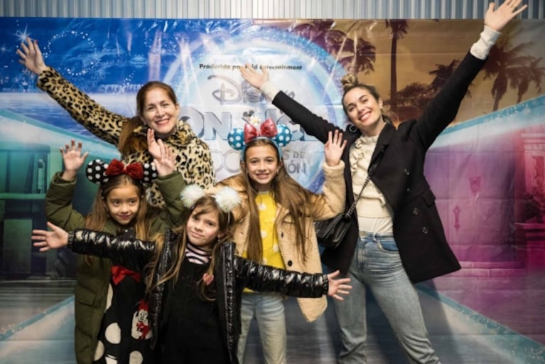 Función especial de Disney On Ice: los looks de los famosos y sus hijos