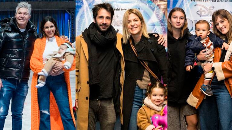 Función especial de Disney On Ice: los looks de los famosos y sus hijos