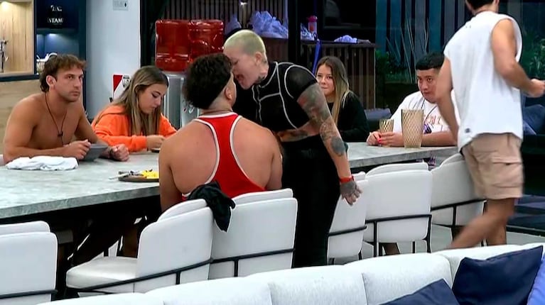 Furia agredió a Mauro verbalmente Gran Hermano (Foto: captura Telefe)