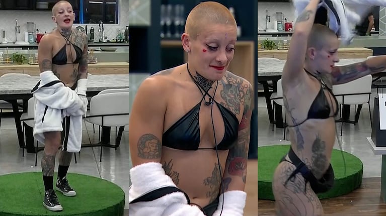Furia de Gran Hermano 2023 hizo un jugado striptease y sorprendió con su dedicatoria: el sensual video