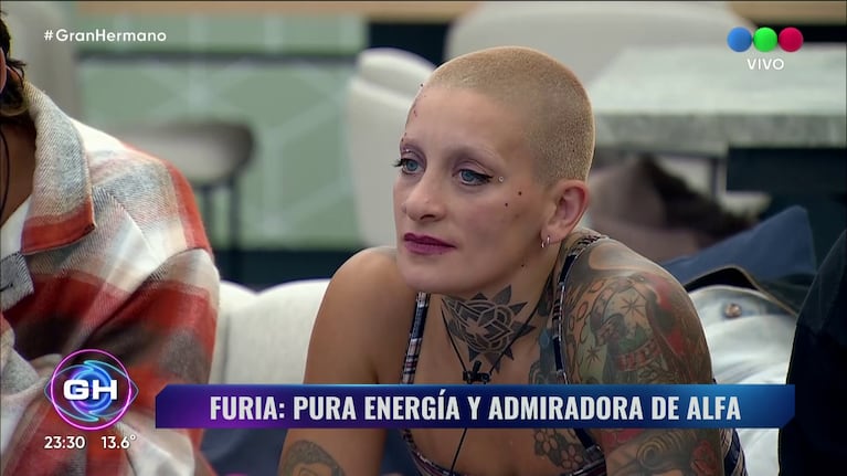 Furia en Gran Hermano 2023.