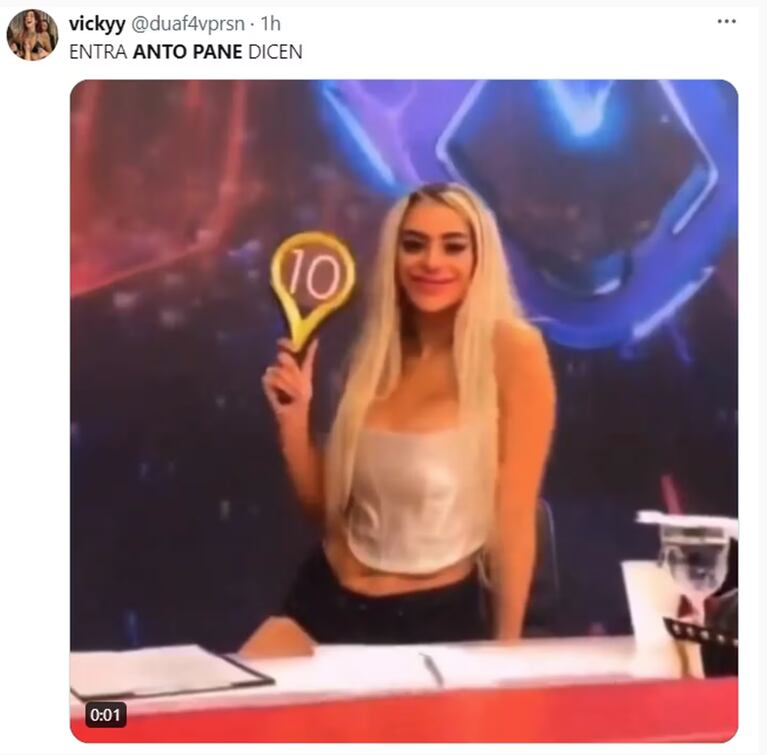 Furia pidió que Anto Pane entre a Gran Hermano y estallaron los memes