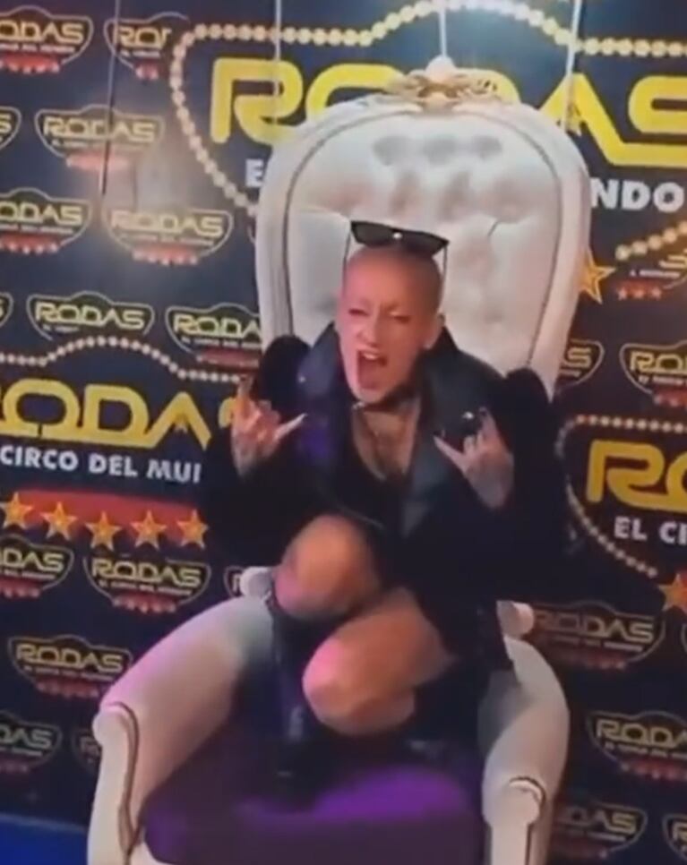 Furia tuvo una participación especial en el circo.