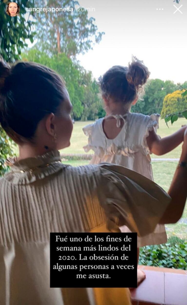 Furioso descargo de China Suárez tras el rumor de pelea con Benjamín Vicuña: "Es desgastante que te pelotudeen y quieran boicotear constantemente"