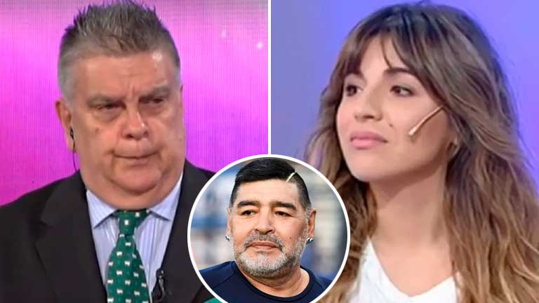 Furioso descargo de Gianinna Maradona contra Luis Ventura: “Mi viejo te odiaba con cada célula de su cuerpo” 