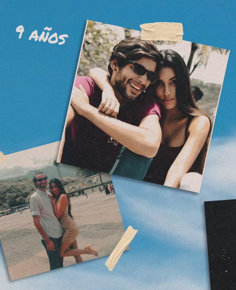 Gabriel Bonilla y su novia. Foto: Instagram