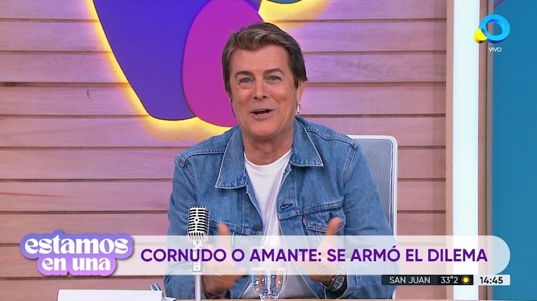 Gabriel Corrado habló de las licencias en el matrimonio y descolocó a los panelistas