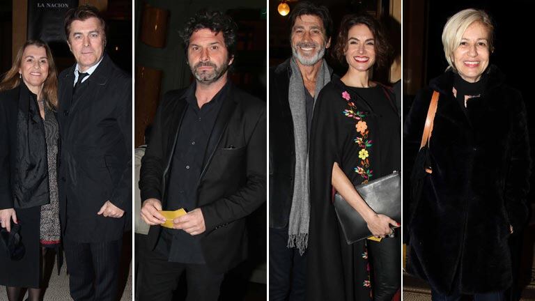 Gabriel Corrado, Iván Noble, Nicolás Repetto, Florencia Raggi y Mercedes Morán. (Foto: Movil Press / Ciudad.com)
