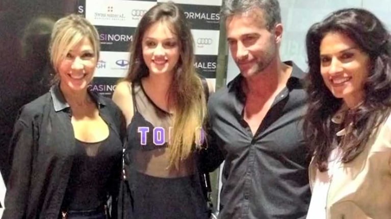 Gabriela, Ova y Tiziana Sabatini y Catherine Fulop (Foto: Instagram)
