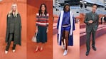 Gabriela Sabatini brilló en la Semana de la Moda de París junto a Uma Thurman, Venus Williams y Adrien Brody