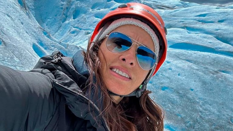 Gabriela Sabatini llegó al Sur tras haber recorrido Argentina de punta a punta.